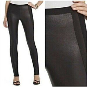 BCBGMaxAzria Landyn Vegan Leather Leggings Black XS